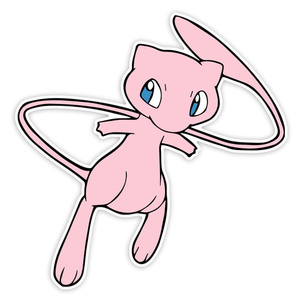 Car & Motorbike Stickers: Classic Floating Mew