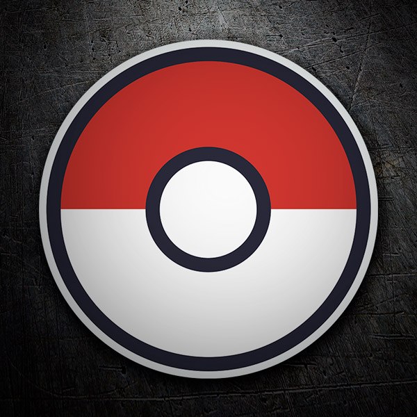 Car & Motorbike Stickers: Poke Ball Decal