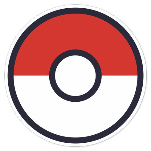 Pokeball PNG Image  Pokeball, Pokemon ball, Painted rocks kids