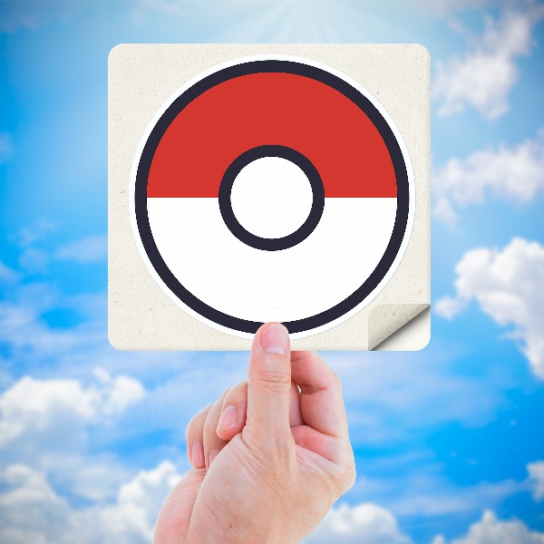 Car & Motorbike Stickers: Poke Ball - Pokemon