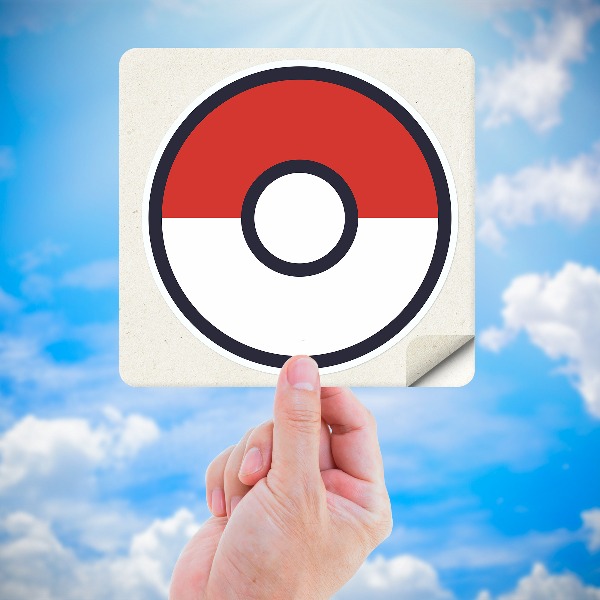 Poke Ball Decal 4/5
