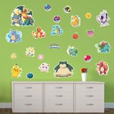 Stickers for Kids: Set 24X Pokemon Gotta Catch'em all 4