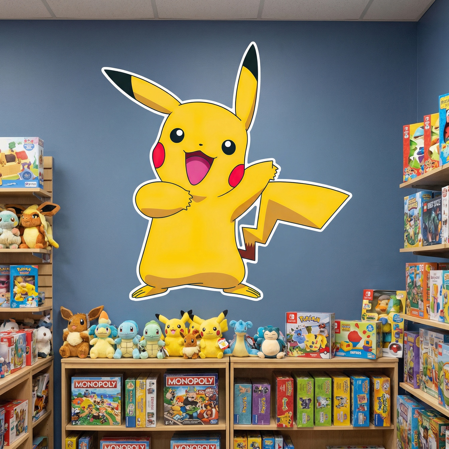 Stickers for Kids: Pikachu