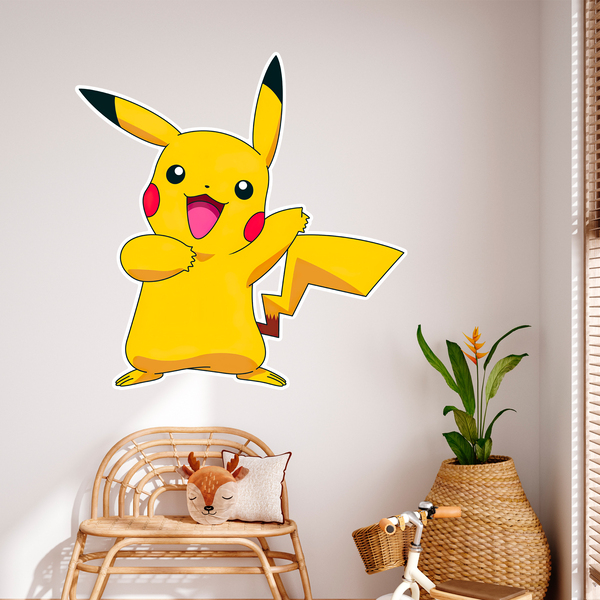 Stickers for Kids: Pikachu