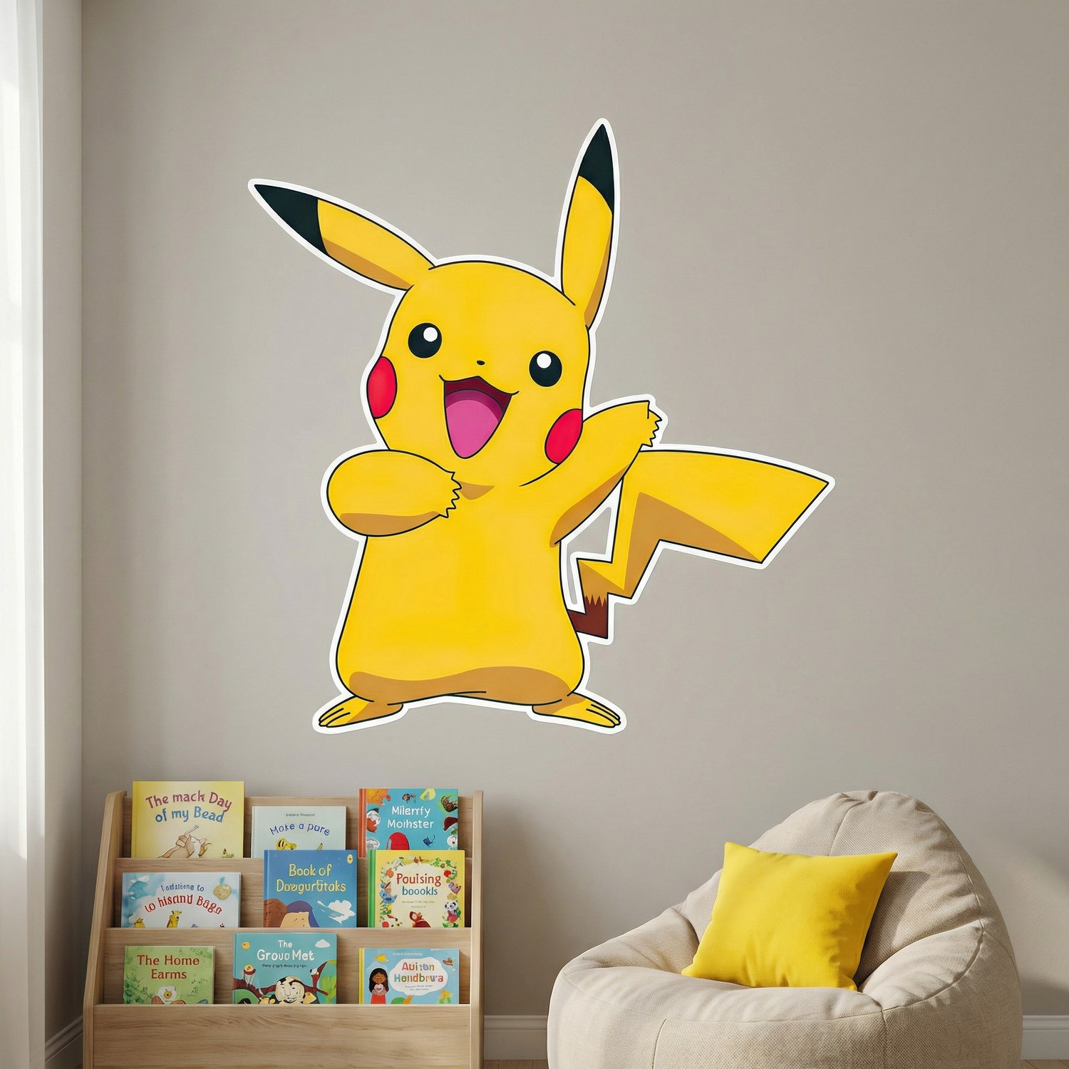 Stickers for Kids: Pikachu
