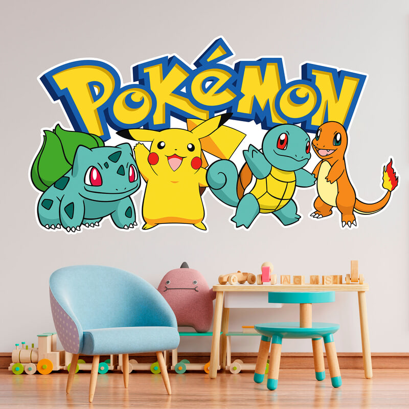 Stickers for Kids: Pikachu & Friends Pokémon