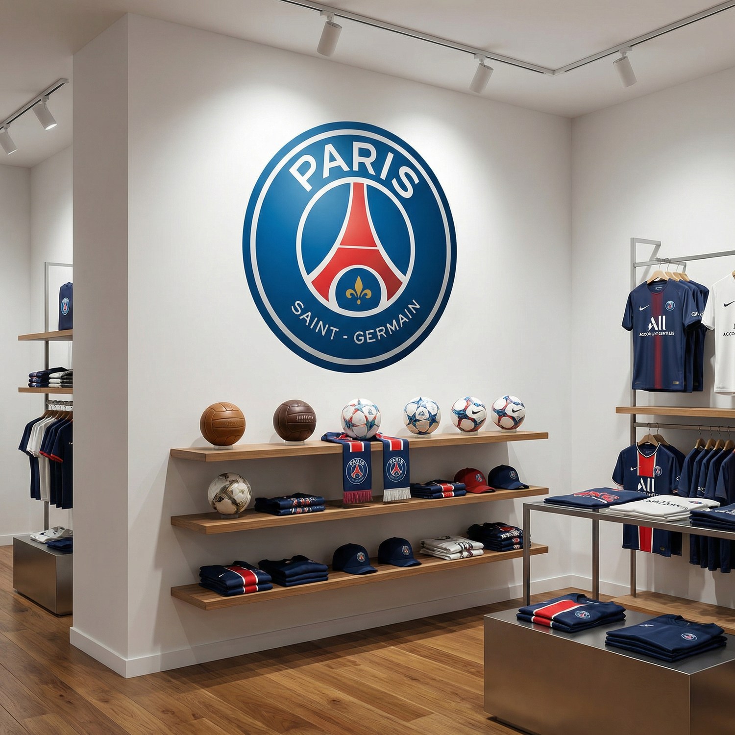 Wall Stickers: Paris Saint Germain Shield