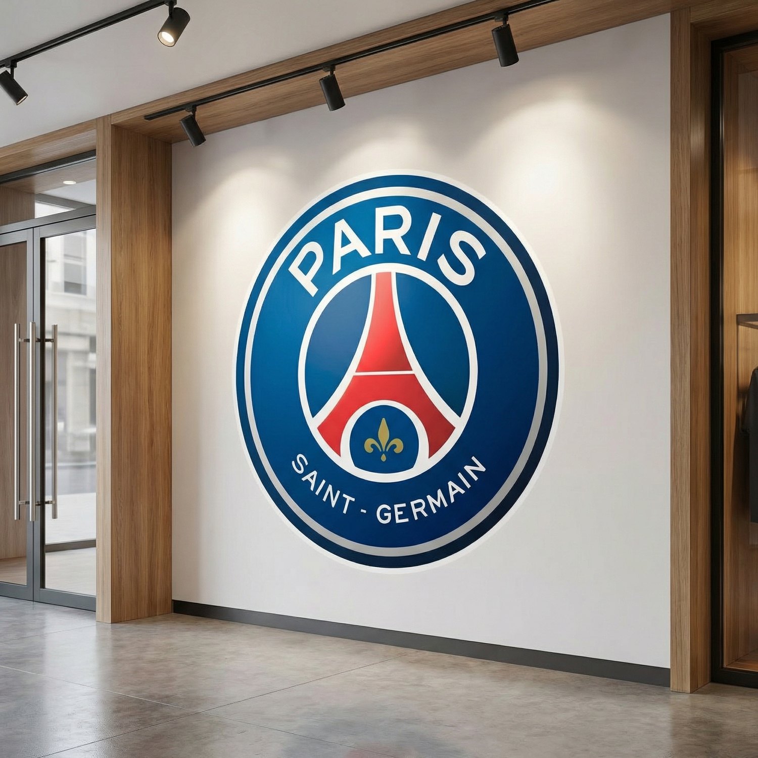 Wall Stickers: Paris Saint Germain Shield