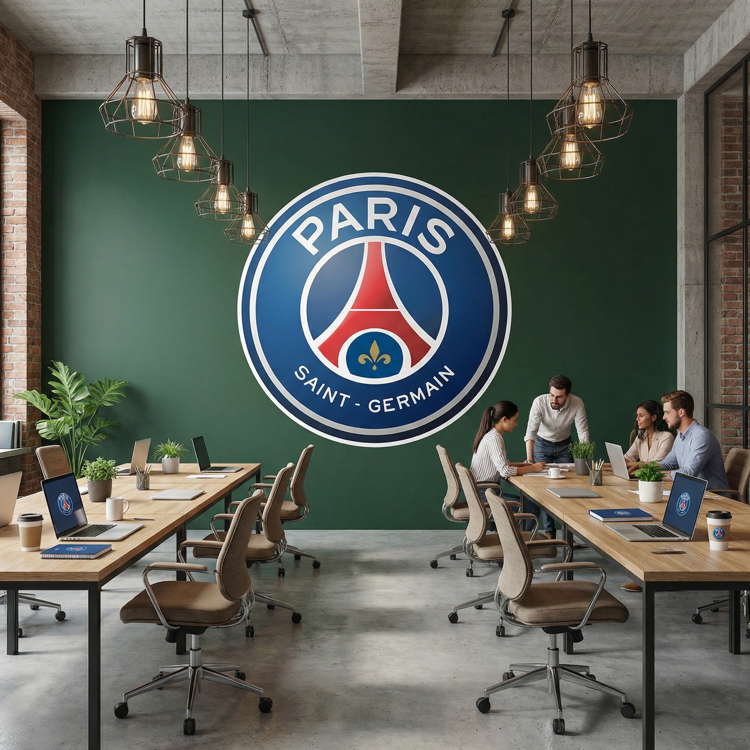 Wall Stickers: Paris Saint Germain Shield