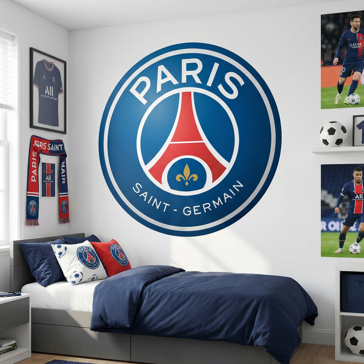 Wall Stickers: PSG Shield
