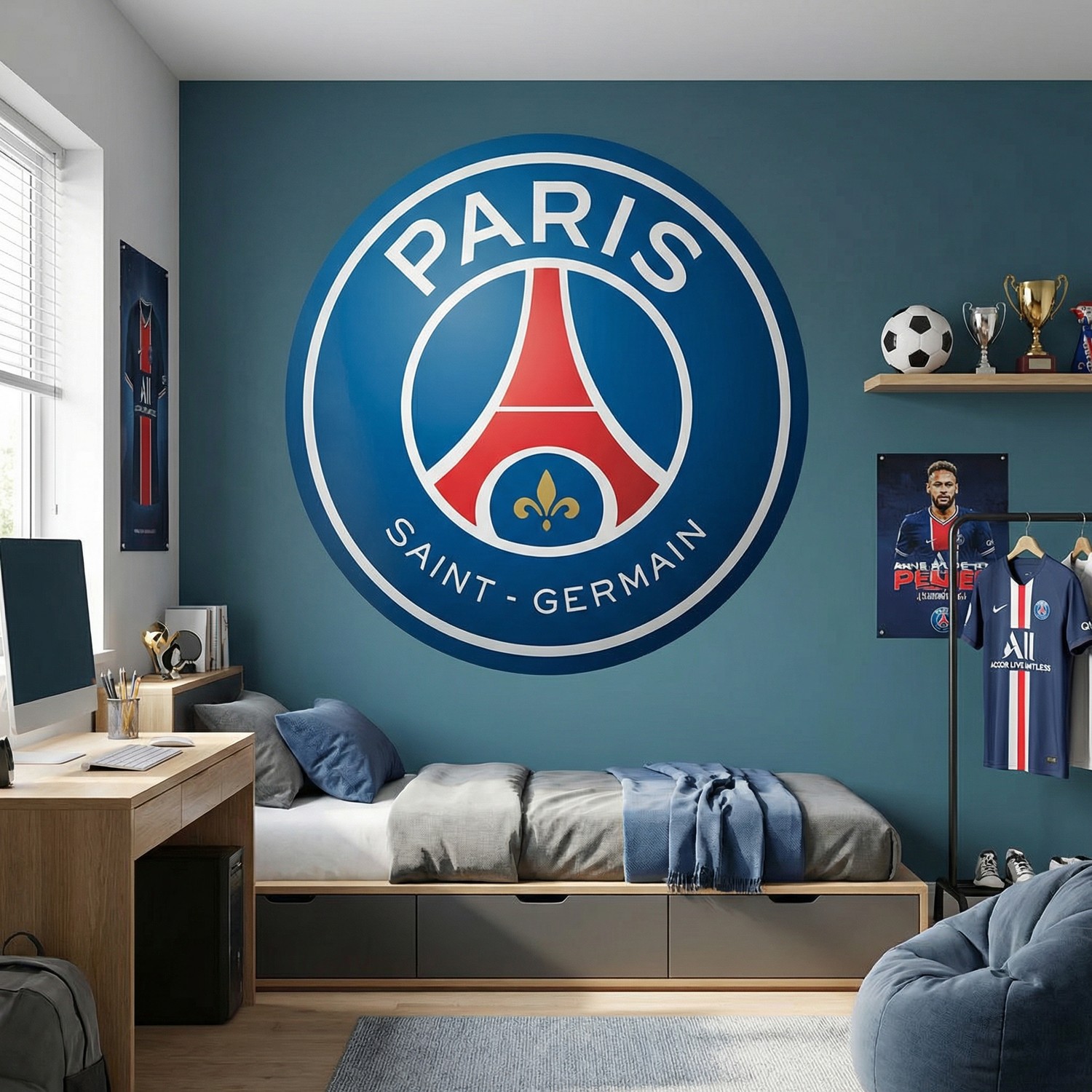 Wall Stickers: PSG Shield