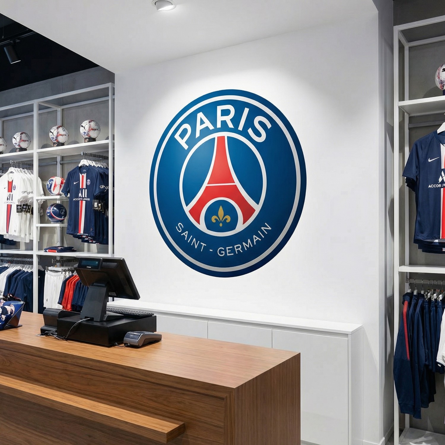 Wall Stickers: PSG Shield