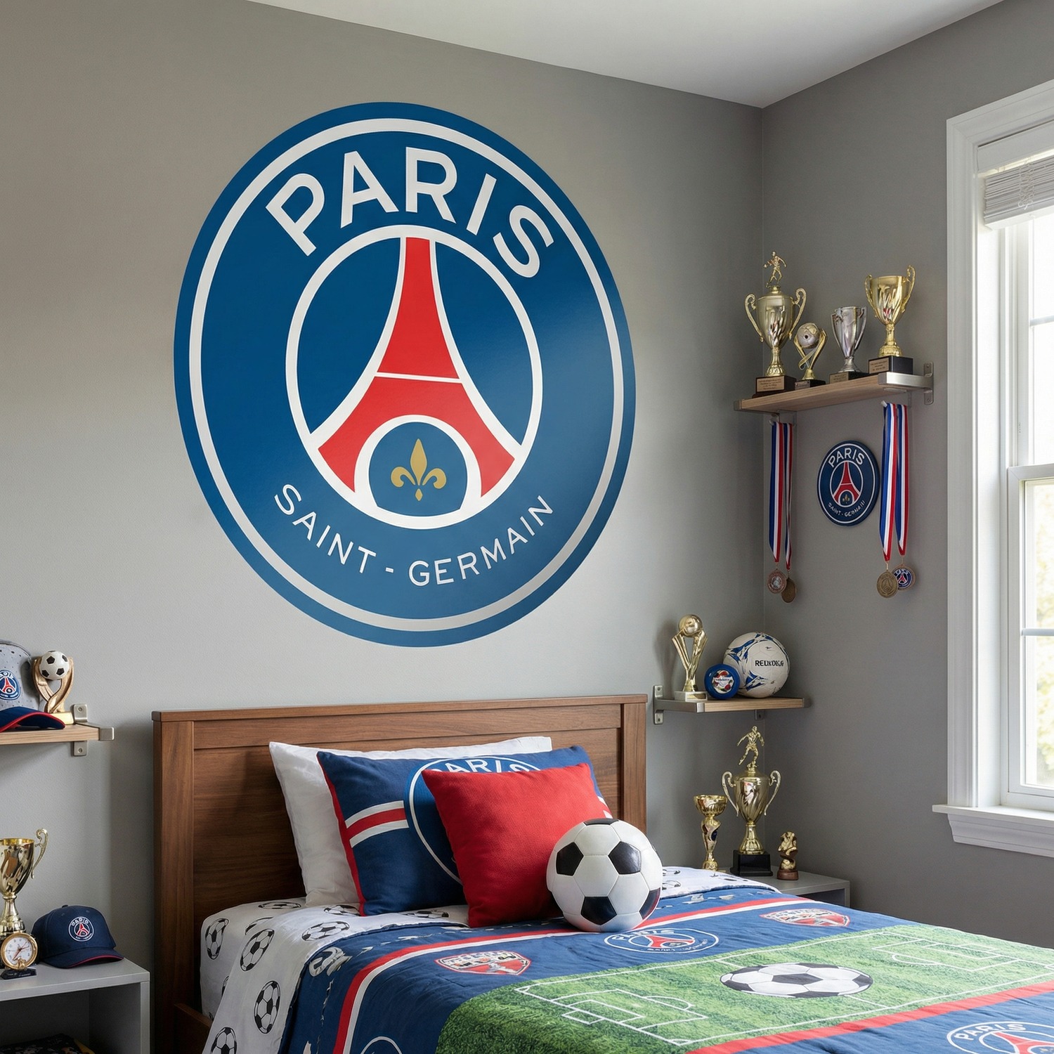 Wall Stickers: PSG Shield
