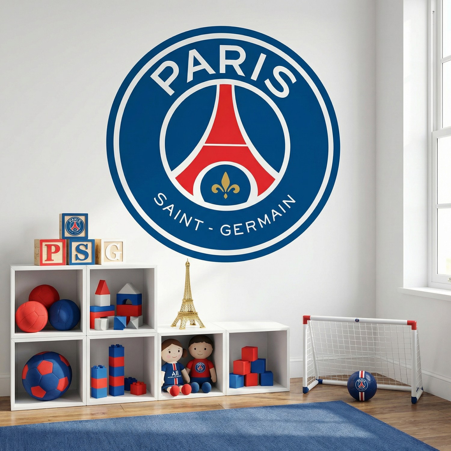 Wall Stickers: PSG Shield