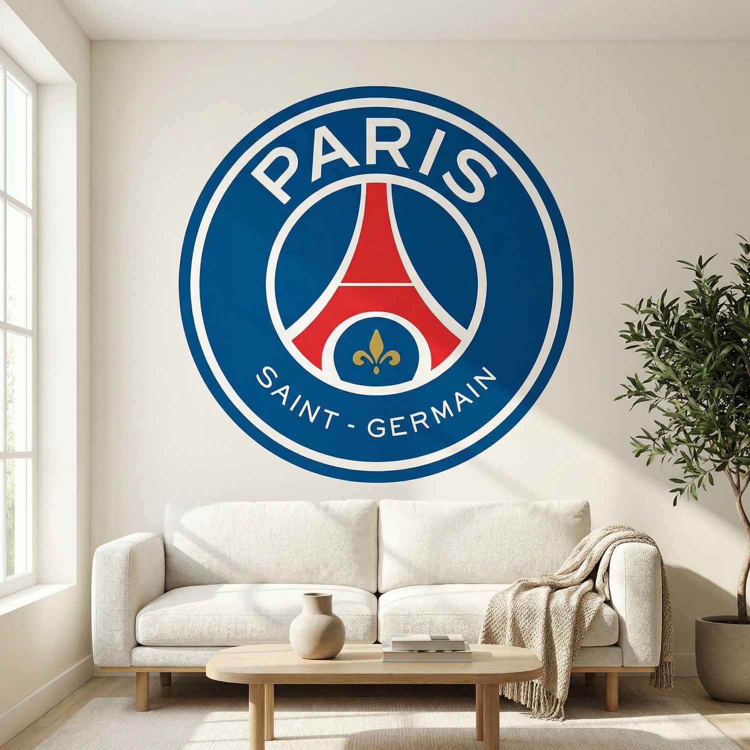 Wall Stickers: PSG Shield