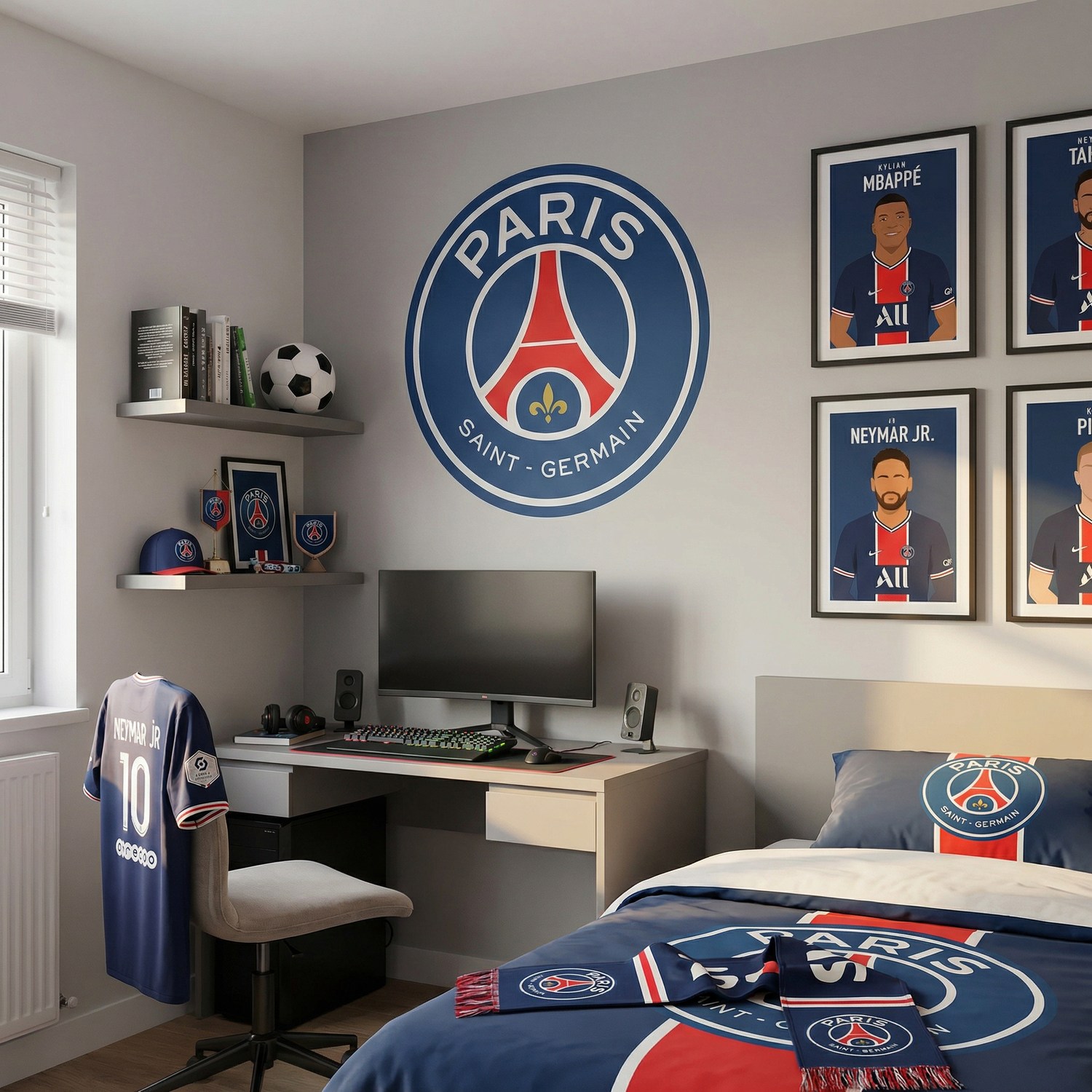 Wall Stickers: PSG Shield