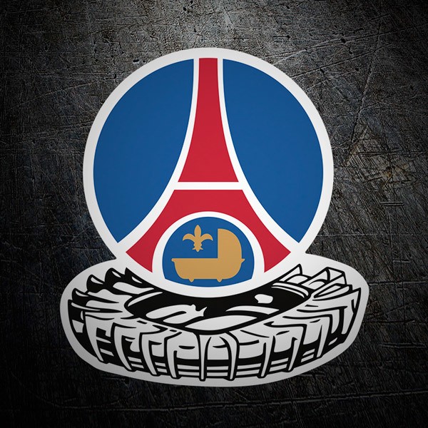 Wall Stickers: PSG Shield 1980