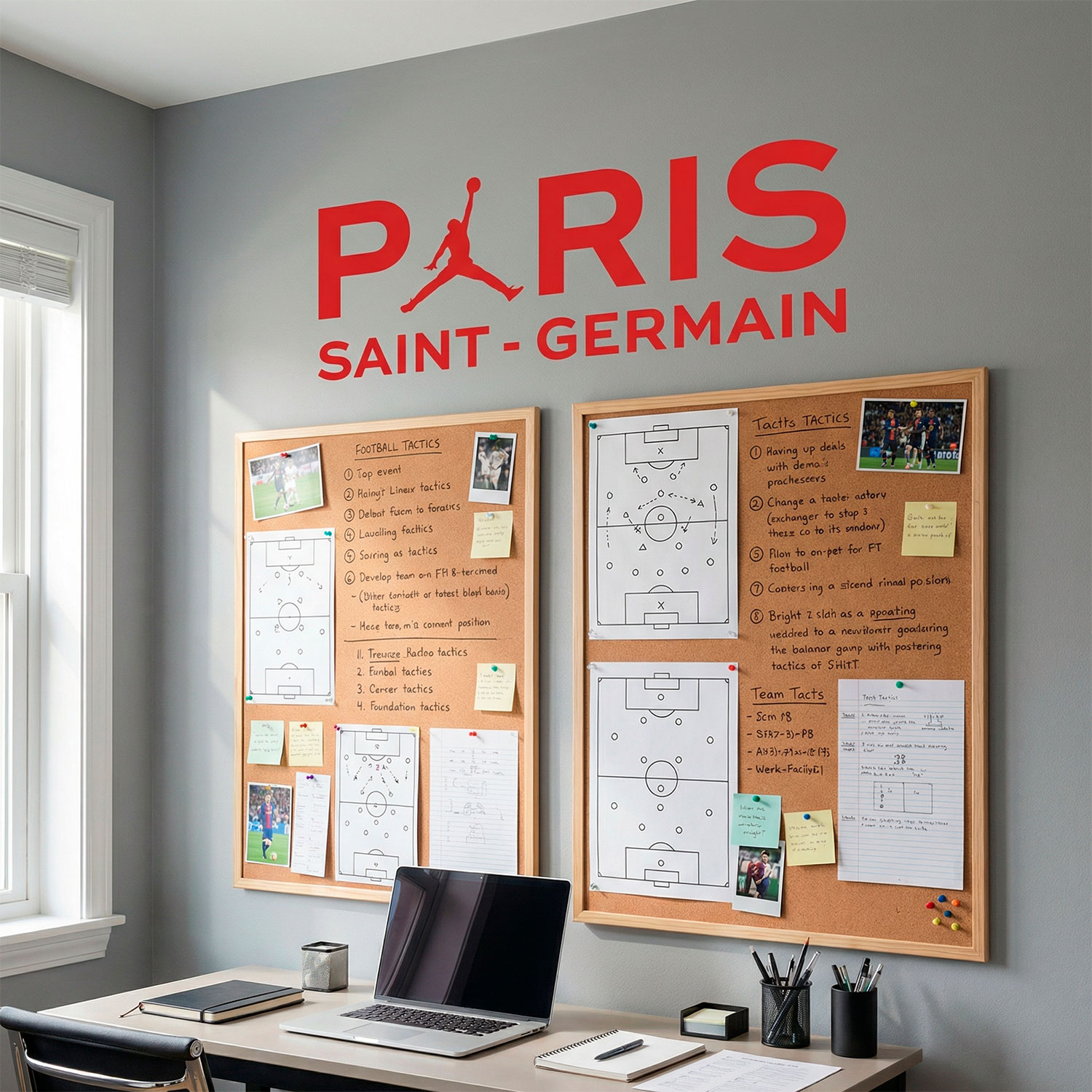 Wall Stickers: PSG Jordan 