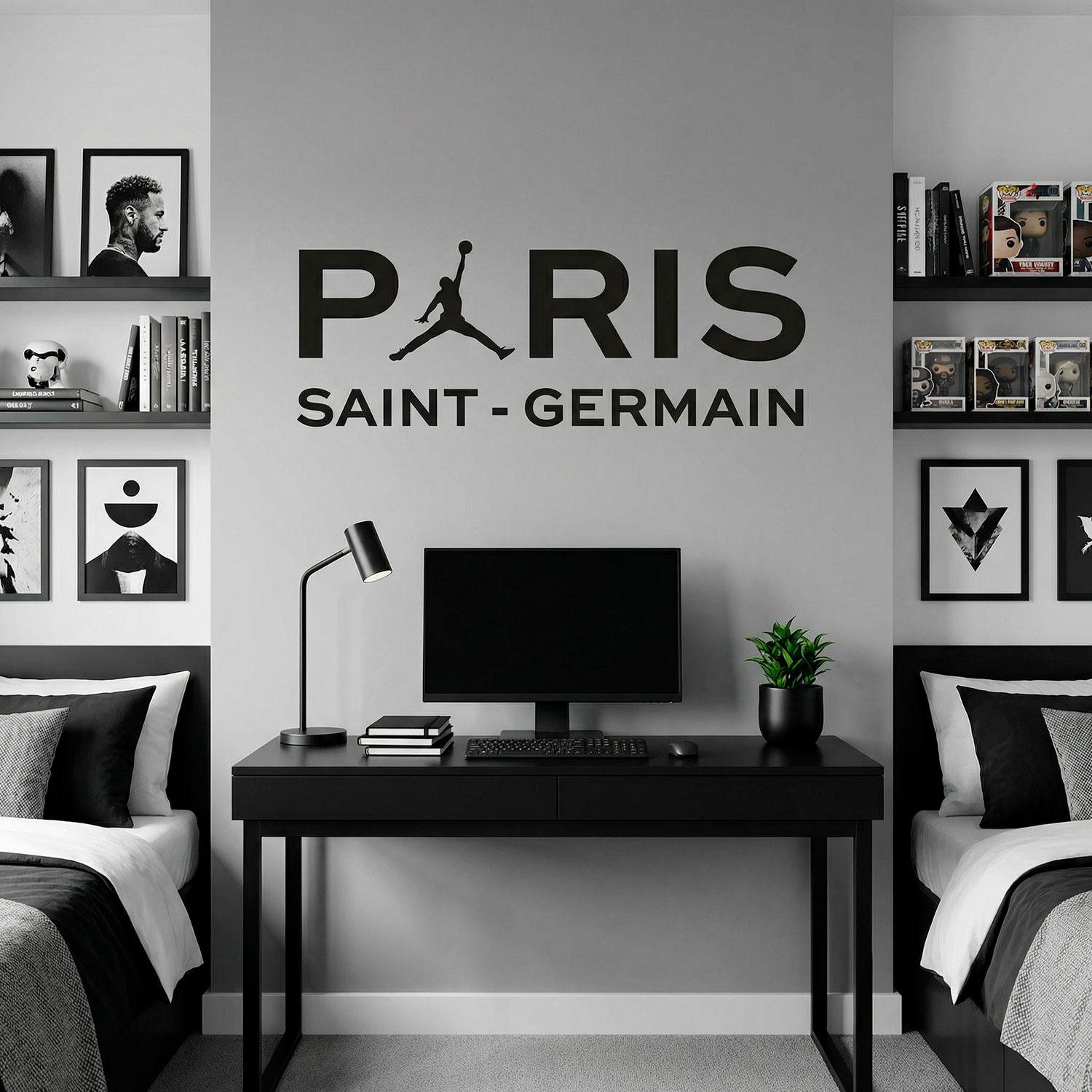 Wall Stickers: PSG Jordan 