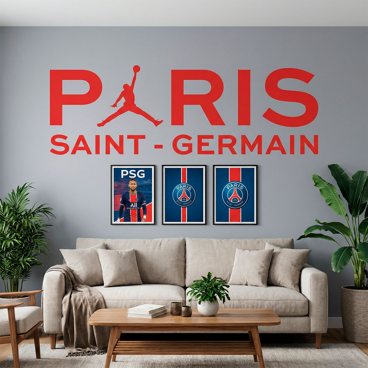 Wall Stickers: PSG Jordan 
