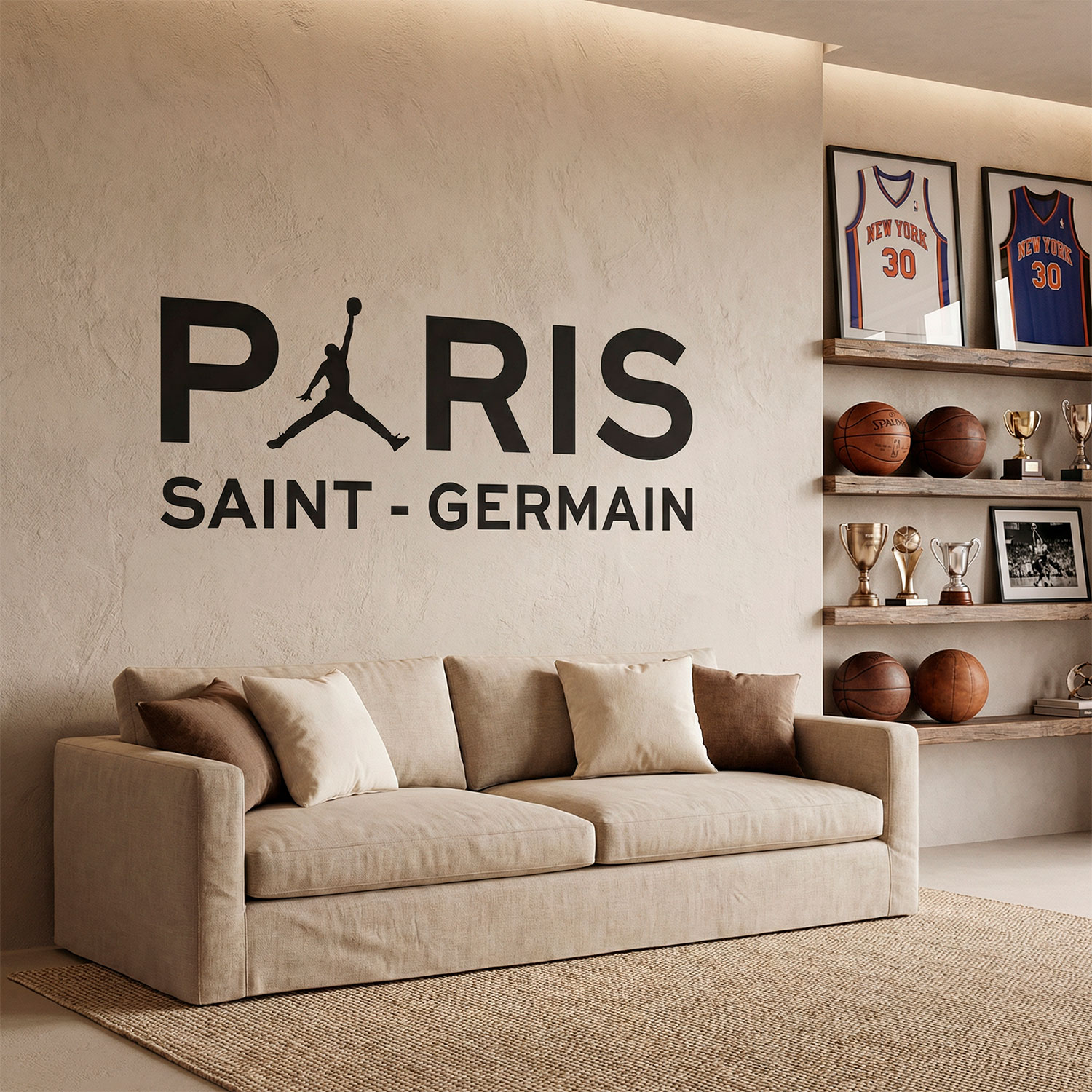 Wall Stickers: PSG Jordan 