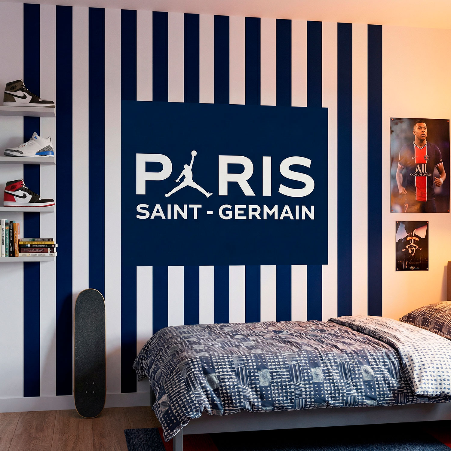 Wall Stickers: PSG Jordan 