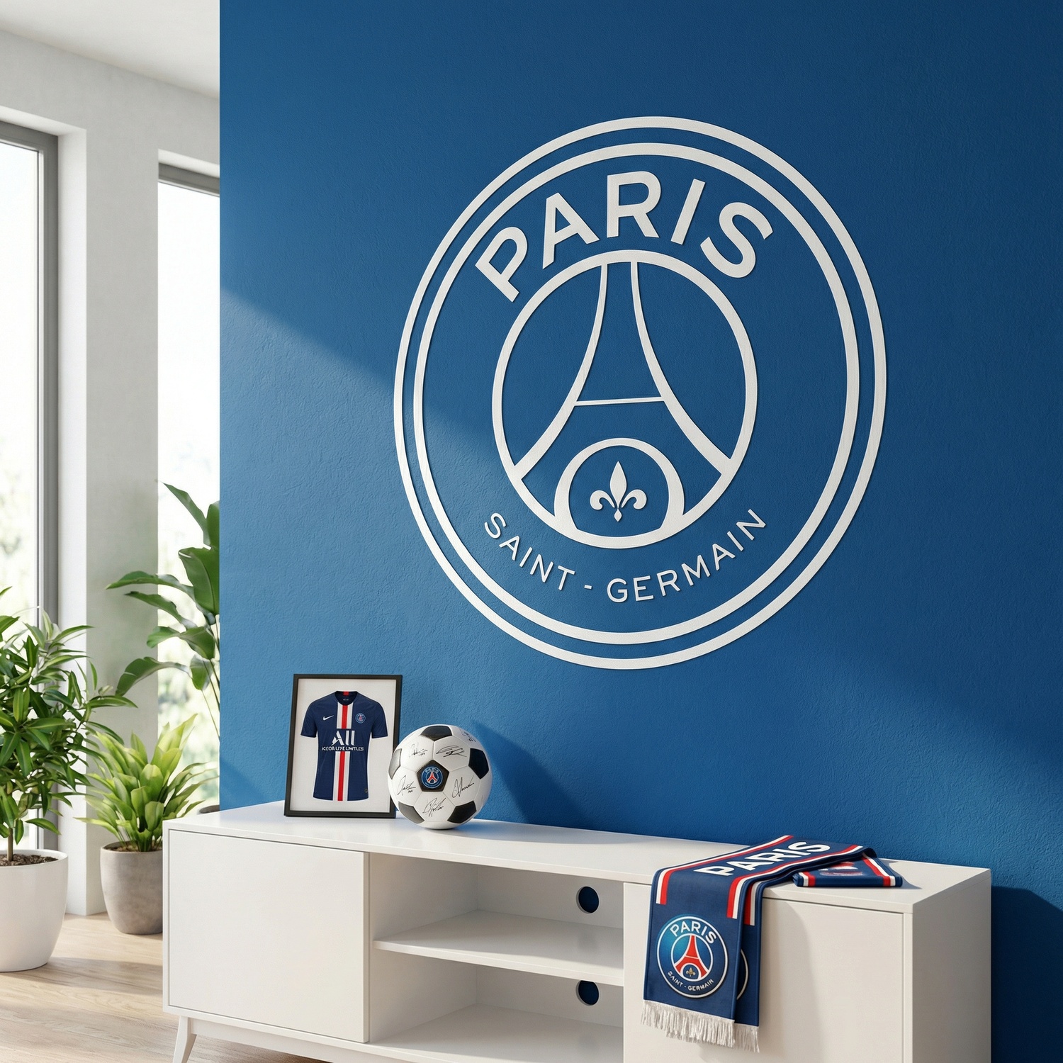 Wall Stickers: Paris Saint-Germain Football Club Coat of Arms