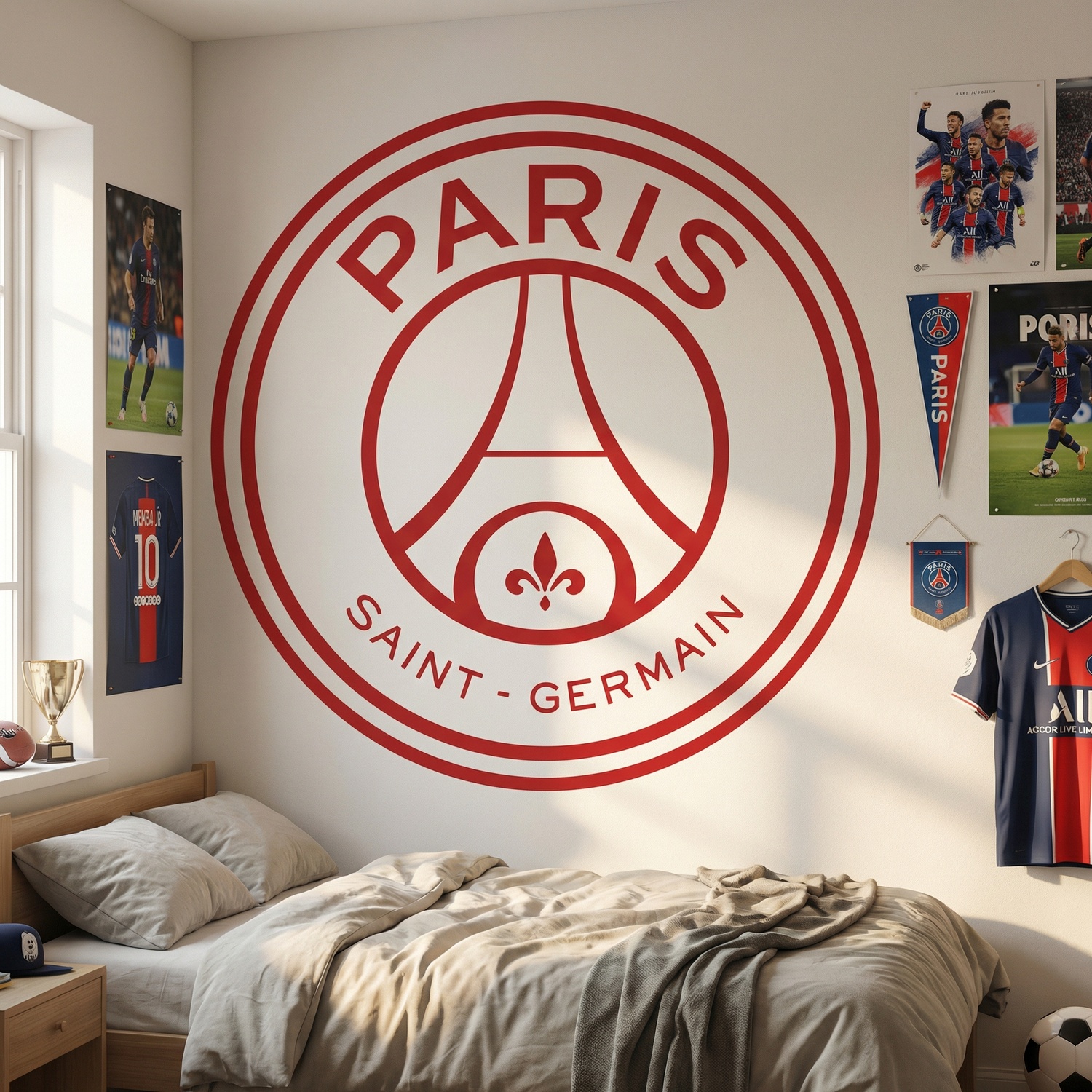 Wall Stickers: Paris Saint-Germain Football Club Coat of Arms