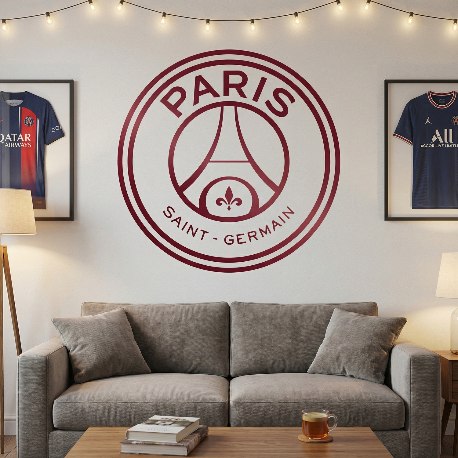 Wall Stickers: Paris Saint-Germain Football Club Coat of Arms