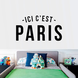 Wall Stickers: PSG Ici c´est Paris 2