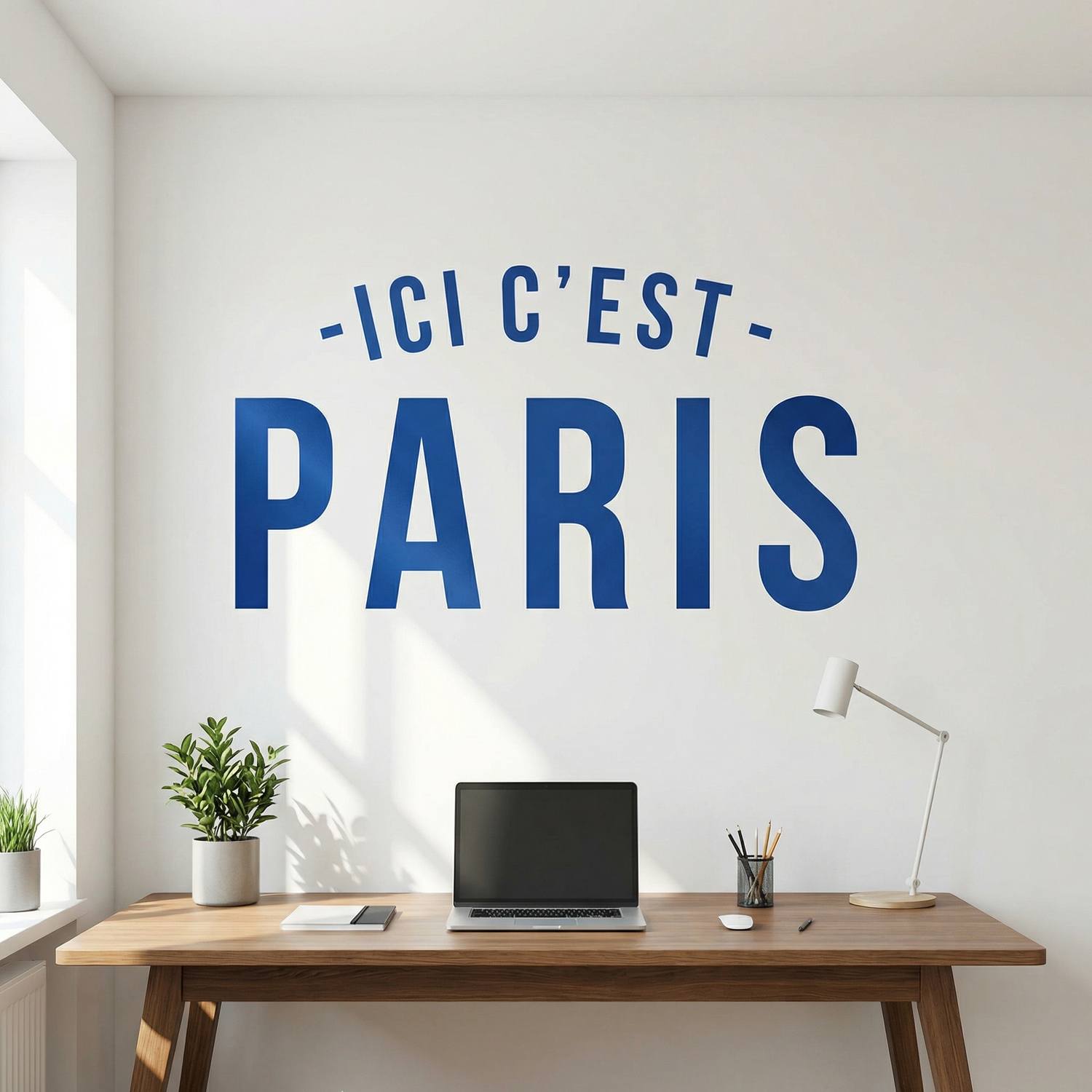 Wall Stickers: PSG Ici c&acute;est Paris