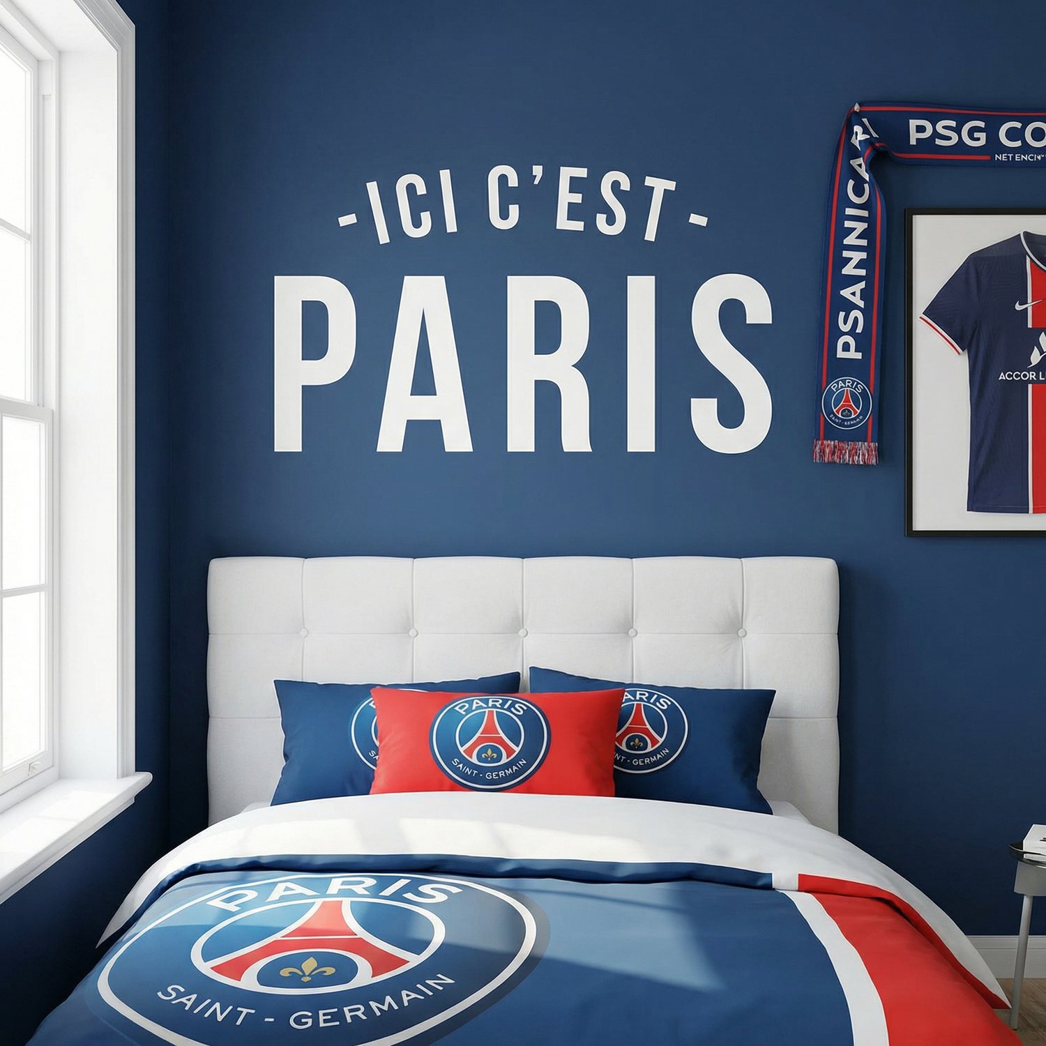 Wall Stickers: PSG Ici c&acute;est Paris