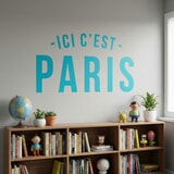Wall Stickers: PSG Ici c&acute;est Paris 16