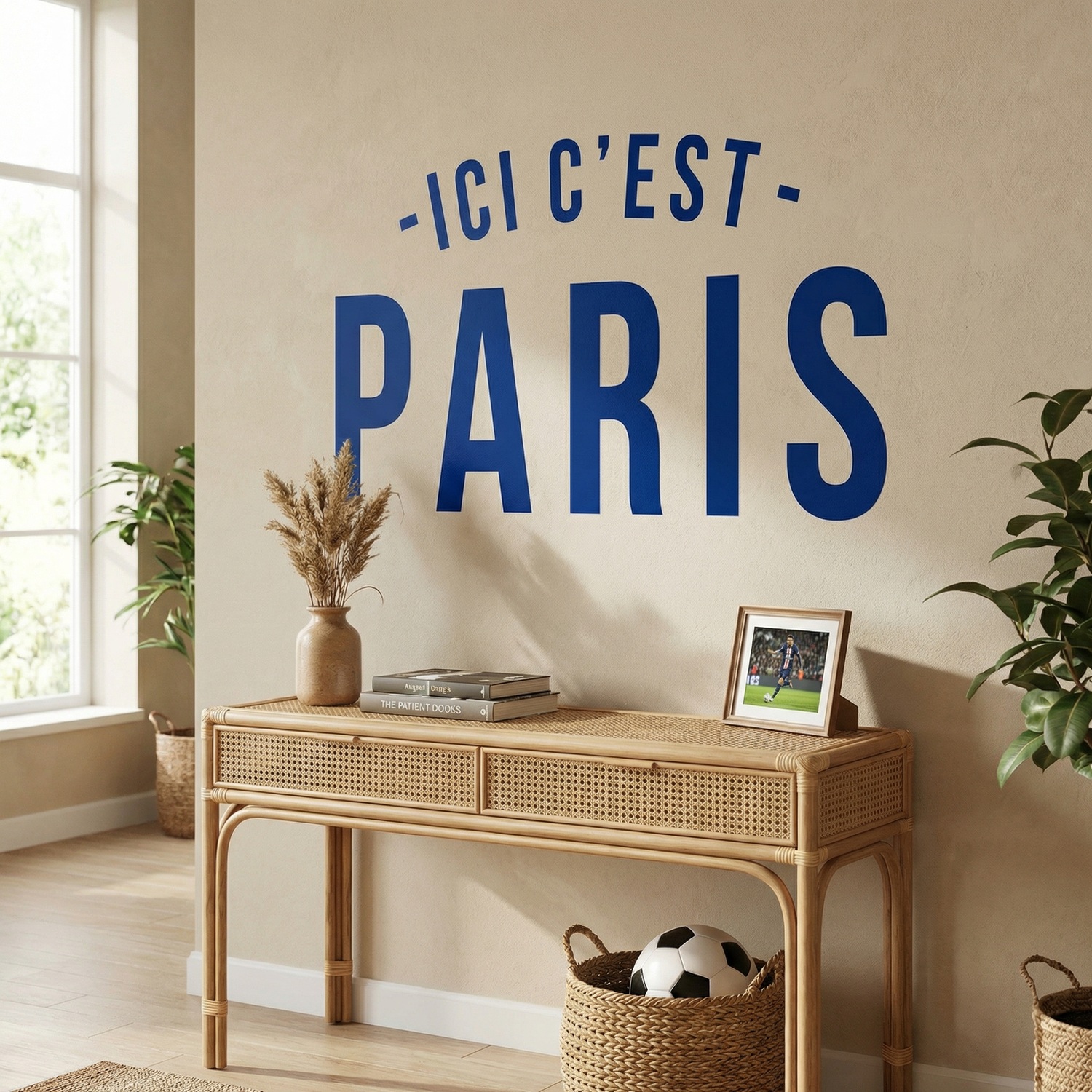 Wall Stickers: PSG Ici c&acute;est Paris