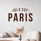 Wall Stickers: PSG Ici c´est Paris 3