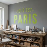 Wall Stickers: PSG Ici c&acute;est Paris 7