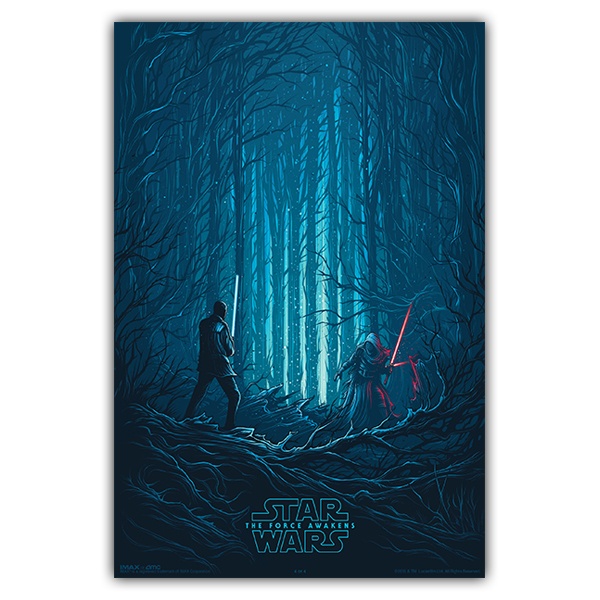 Wall Stickers: Poster Adhesive Star Wars Episode VII