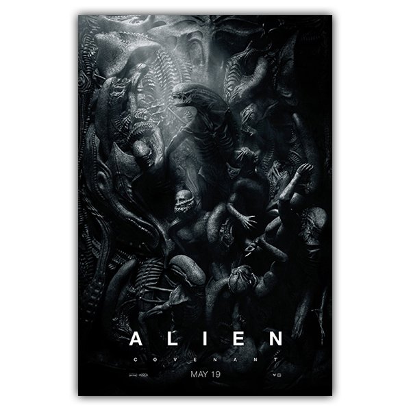 Wall Stickers: Adhesive poster Alien Covenant