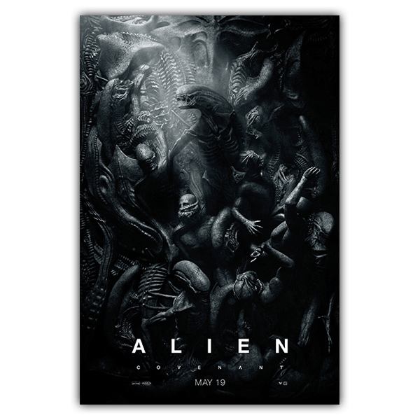 Wall Stickers: Adhesive poster Alien Covenant