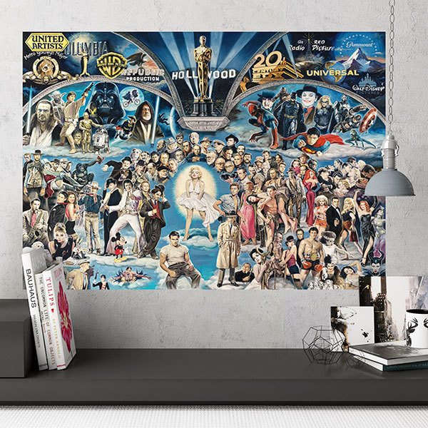 Wall Stickers: Adhesive poster Hollywood