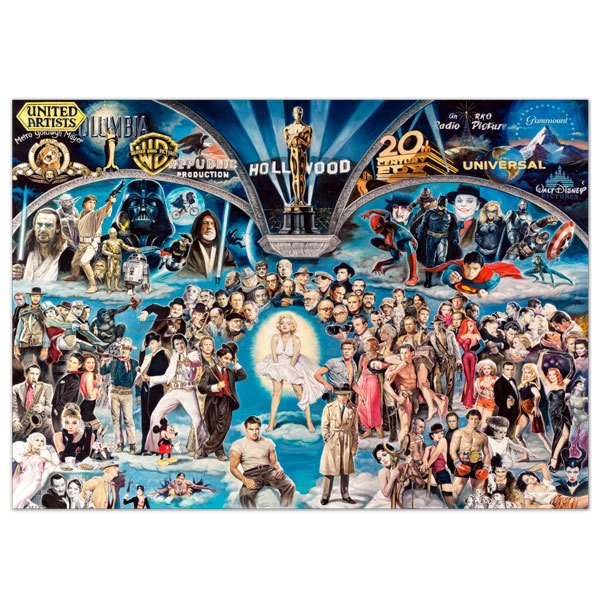Wall Stickers: Adhesive poster Hollywood