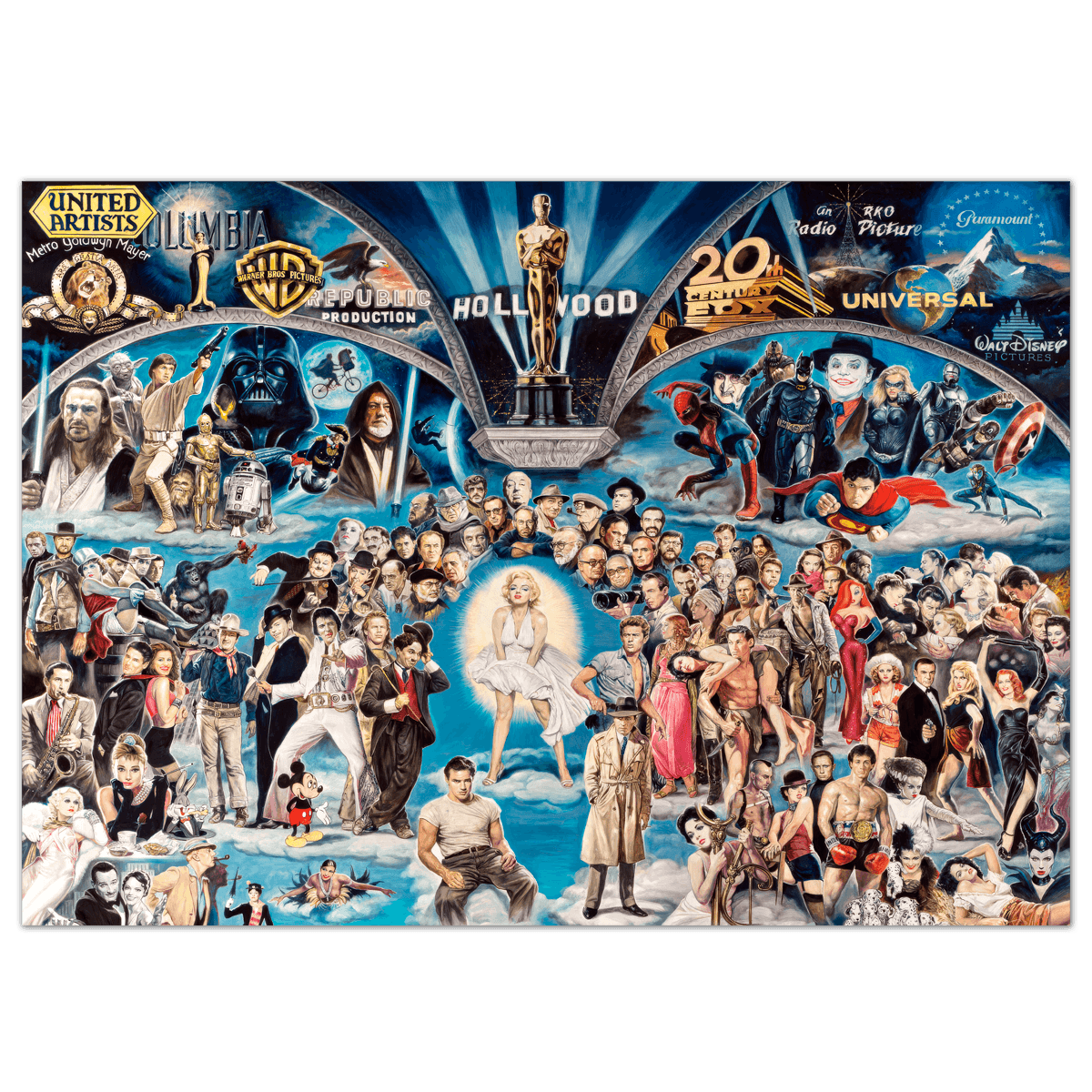 Wall Stickers: Adhesive poster Hollywood