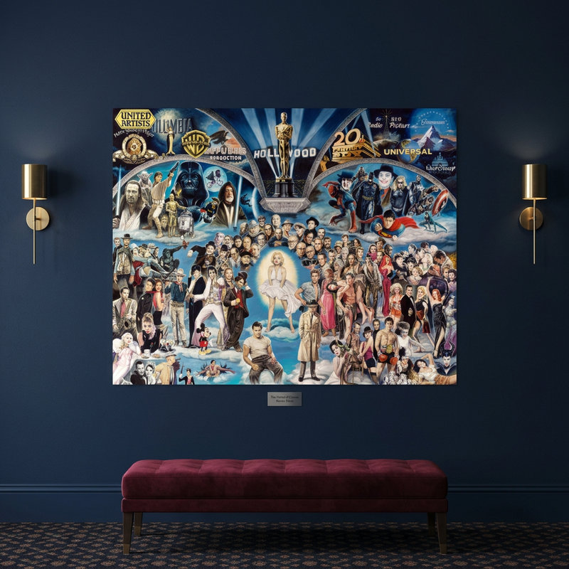 Wall Stickers: Adhesive poster Hollywood