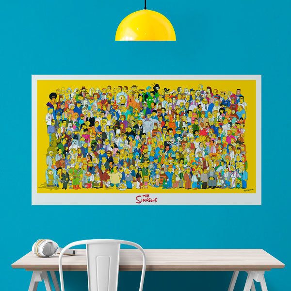 Wall Stickers: Simpson Characters