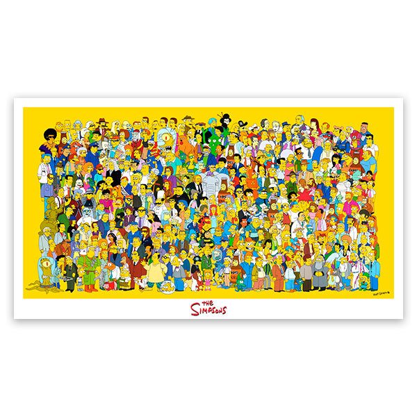 Wall Stickers: Simpson Characters