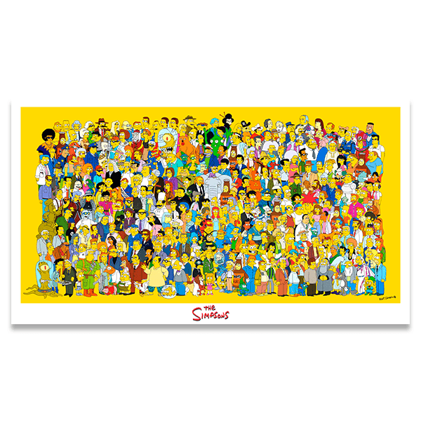 Wall Stickers: Simpson Characters