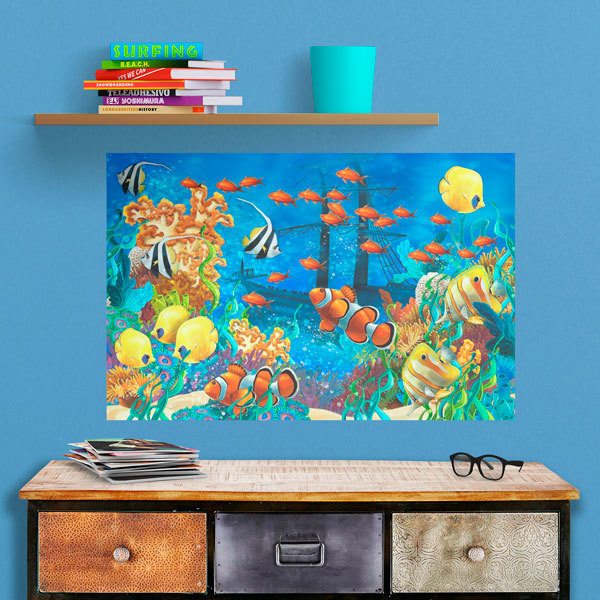 Wall Stickers: Marine world