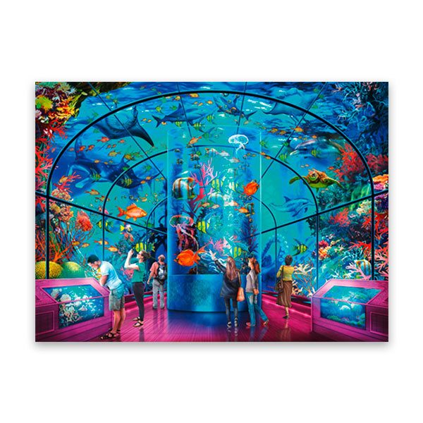 Wall Stickers: Visit to the aquarium