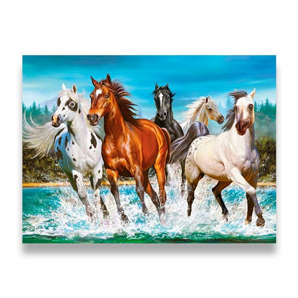 Wall Stickers: Herd of horses