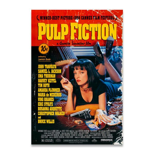 Wall Stickers: Pulp Fiction